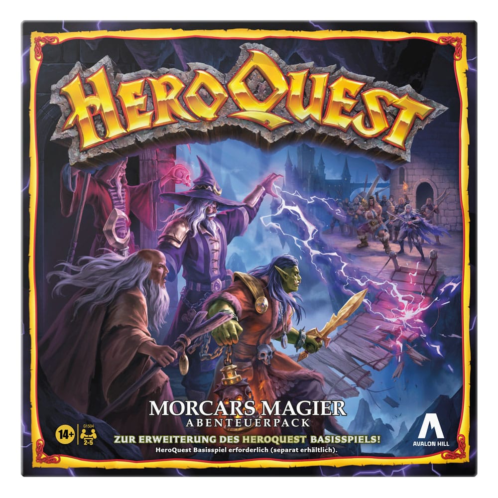 HeroQuest Brettspiel-Erweiterung Morcars Magier Abenteuerpack (DE)