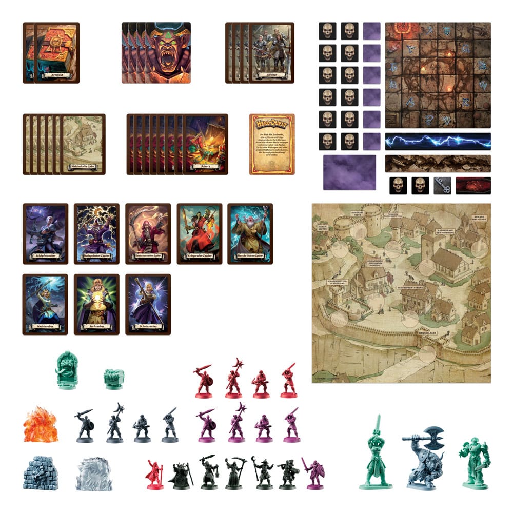 HeroQuest Brettspiel-Erweiterung Morcars Magier Abenteuerpack (DE)