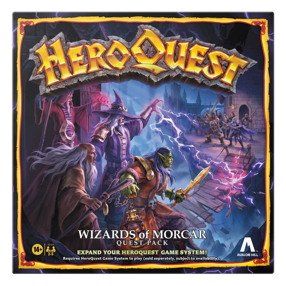 HeroQuest Brettspiel-Erweiterung Wizards of Morcar Abenteuerpack (EN)