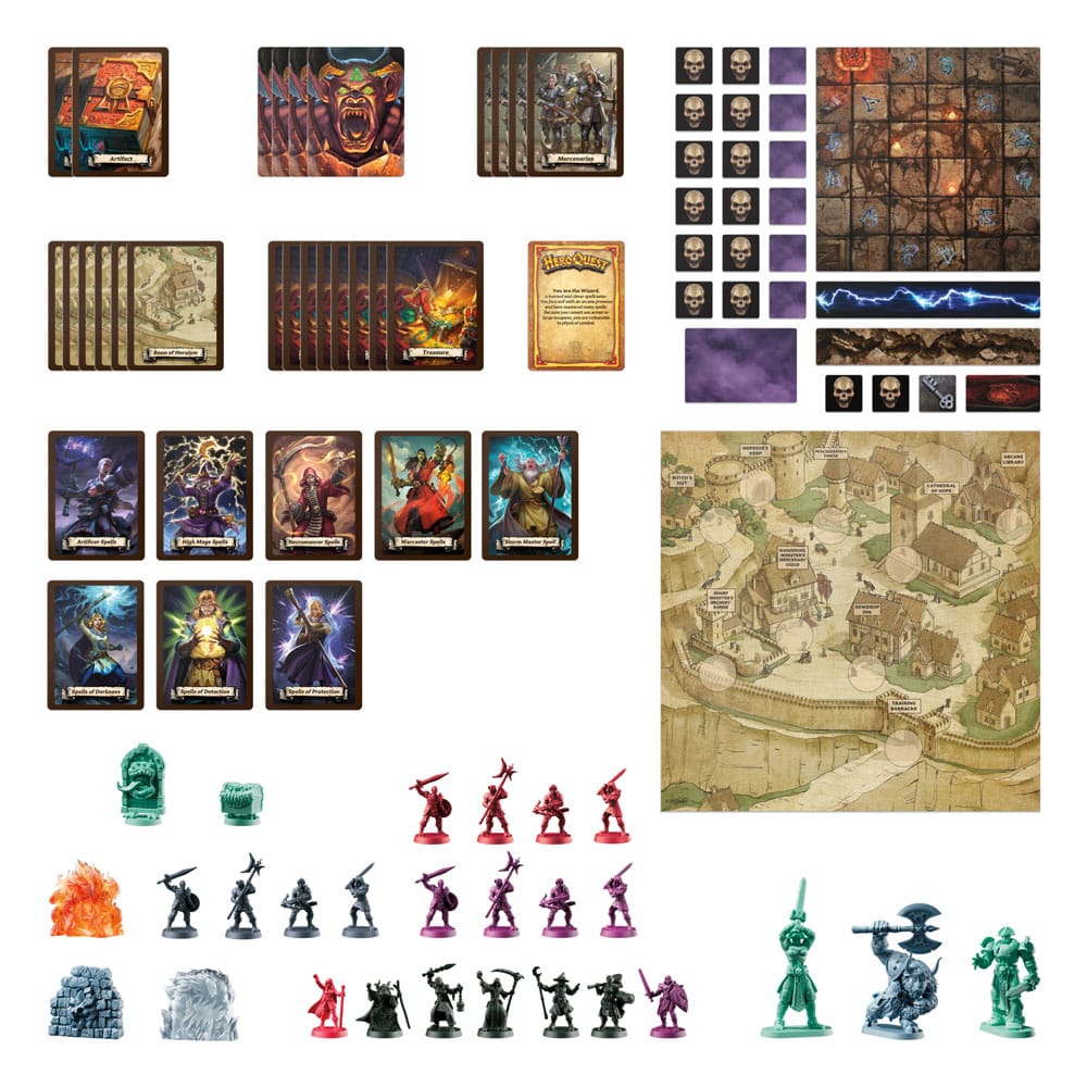 HeroQuest Brettspiel-Erweiterung Wizards of Morcar Abenteuerpack (EN)