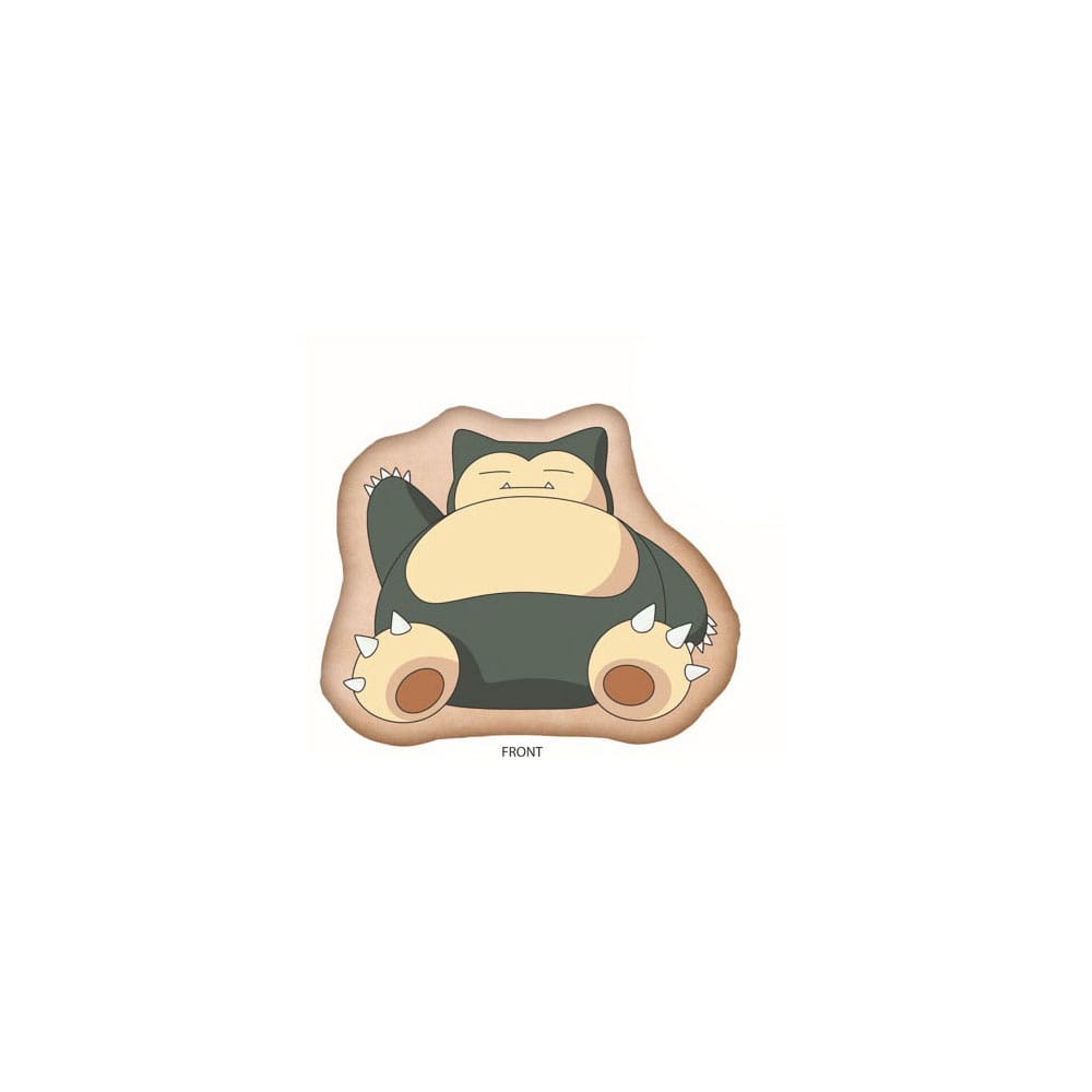 Pokemon Dekokissen Relaxo braun 36 cm
