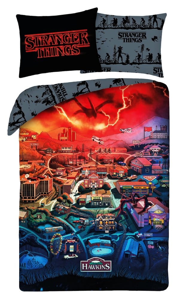 Stranger Things Bettwäsche Ver. 1 140 x 200 cm / 70 x 90 cm
