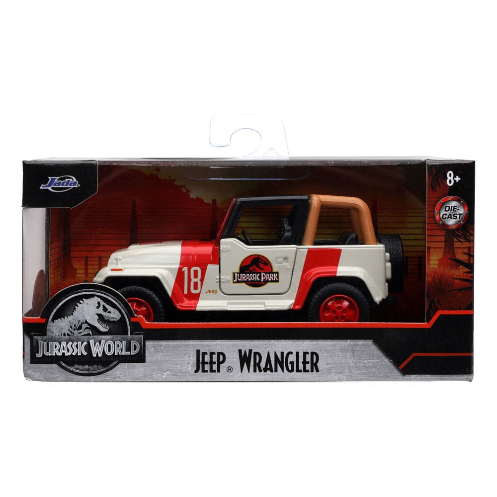 Jurassic World Diecast Modell 1/32 Jeep Wrangler