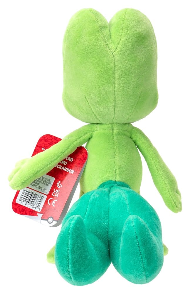 Pokémon Geckarbor Plush Toy, 20 cm