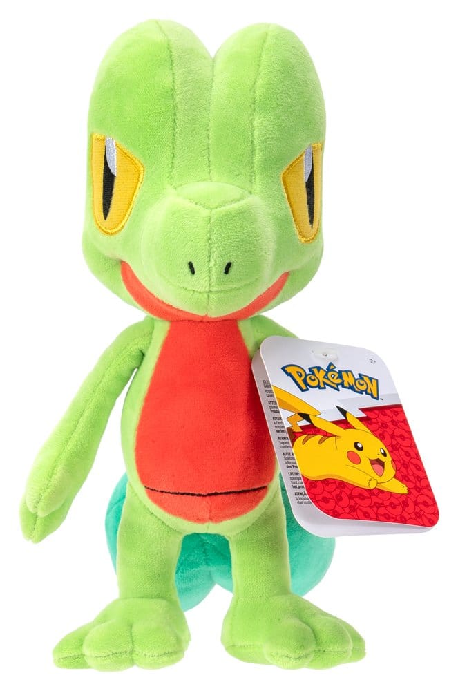 Pokémon Geckarbor Plush Toy, 20 cm