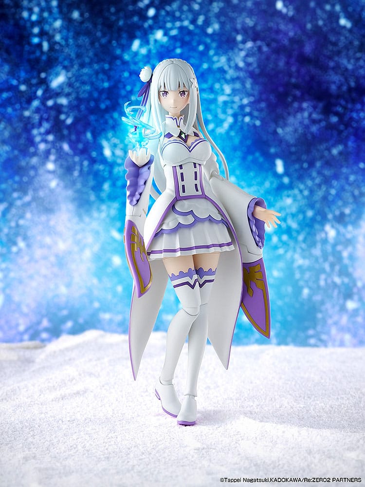 Re:Zero Starting Life in Another World Plastic Model Kit Emilia 16 cm  