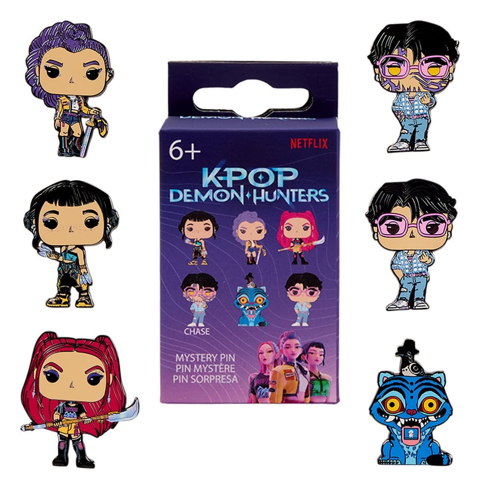 KPop Demon Hunters by Loungefly Ansteck-Pin (Blind Box)