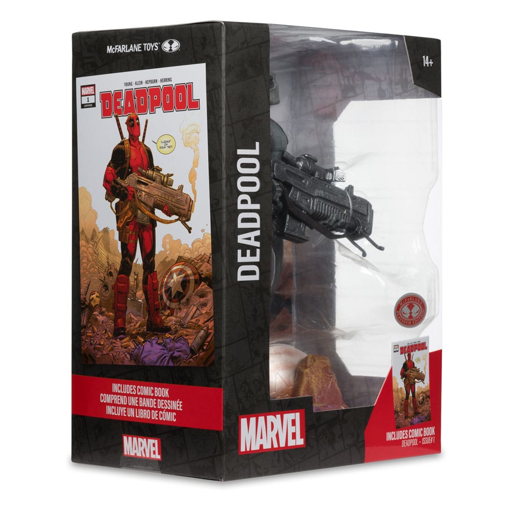 Marvel Collection PVC Statue 1/6 Deadpool (Deadpool #1)(Grey Suit Chase) 27 cm