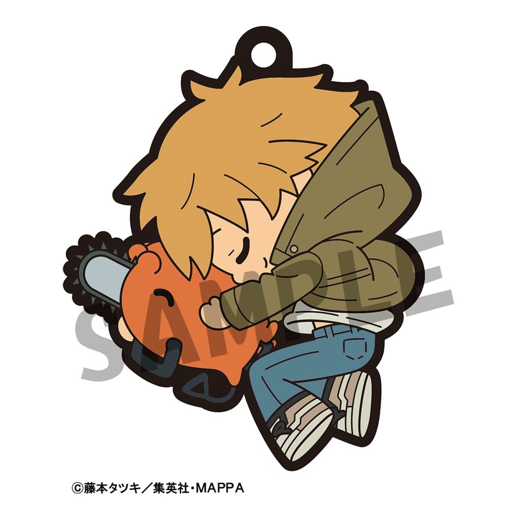 Chainsaw Man Rubber Mascot Buddycolle Gummi-Anhänger 6 cm