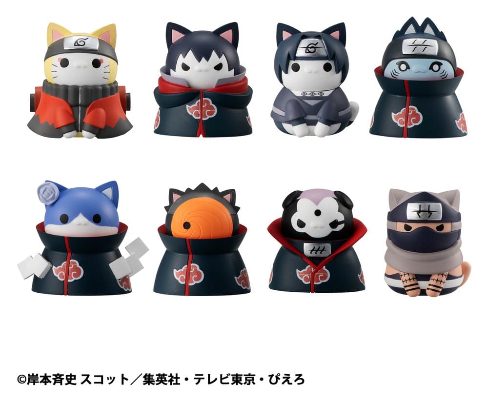 Naruto Shippuden – Mega Cat Project Nyaruto! Defense Battle of Konoha Sammelfigur 3 cm (Blind Box)