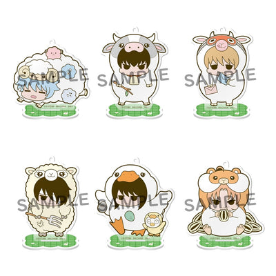 Gintama Acryl Figuren Prince Hata & Animal Paradise Farm of Love & Peace 6 cm (Blind Box)