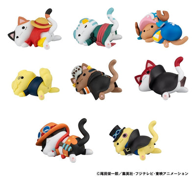 One Piece – Mega Cat Project Egghead NyanPieceNyan! Stickie! 3 cm Sammelfigur (Blind Box)