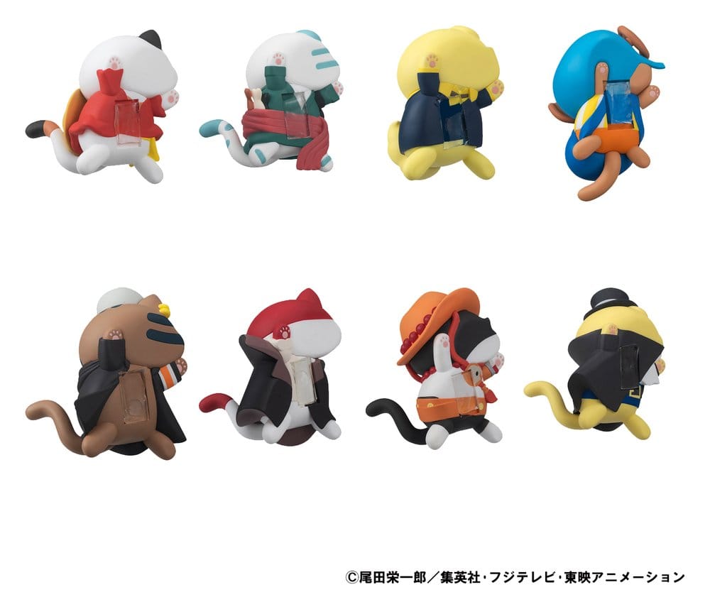 One Piece – Mega Cat Project Egghead NyanPieceNyan! Stickie! 3 cm Sammelfigur (Blind Box)