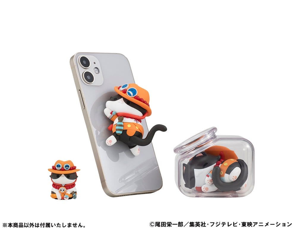One Piece – Mega Cat Project Egghead NyanPieceNyan! Stickie! 3 cm Sammelfigur (Blind Box)