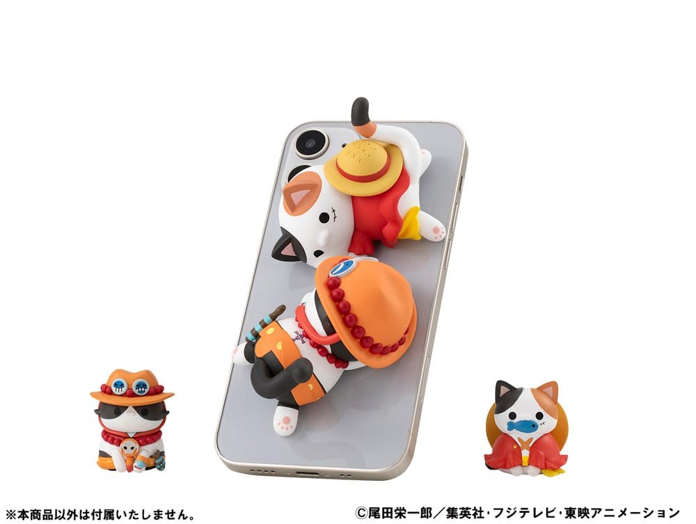 One Piece – Mega Cat Project Egghead NyanPieceNyan! Stickie! 3 cm Sammelfigur (Blind Box)