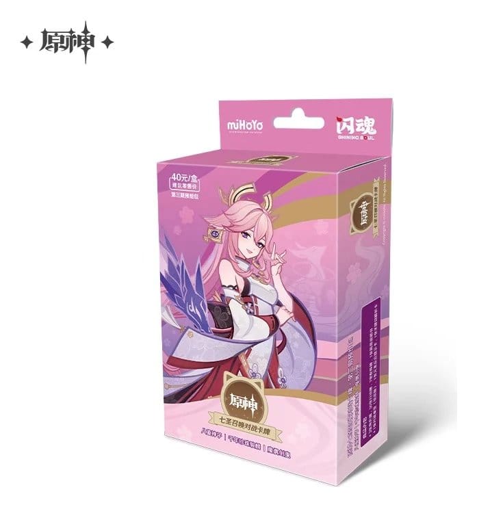 Genshin Impact Trading Card Game Pre-Build Starter Deck 05 Series 03 Yae Miko *Chinese Version*