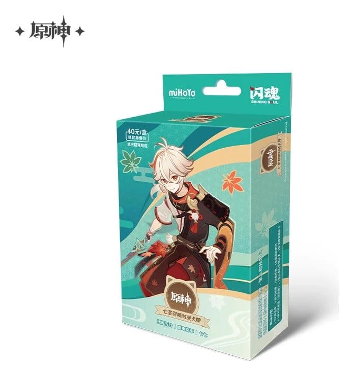 Genshin Impact Trading Card Game Pre-Build Starter Deck 07 Series 03 Kaedehara Kazuha *Chinese Version*