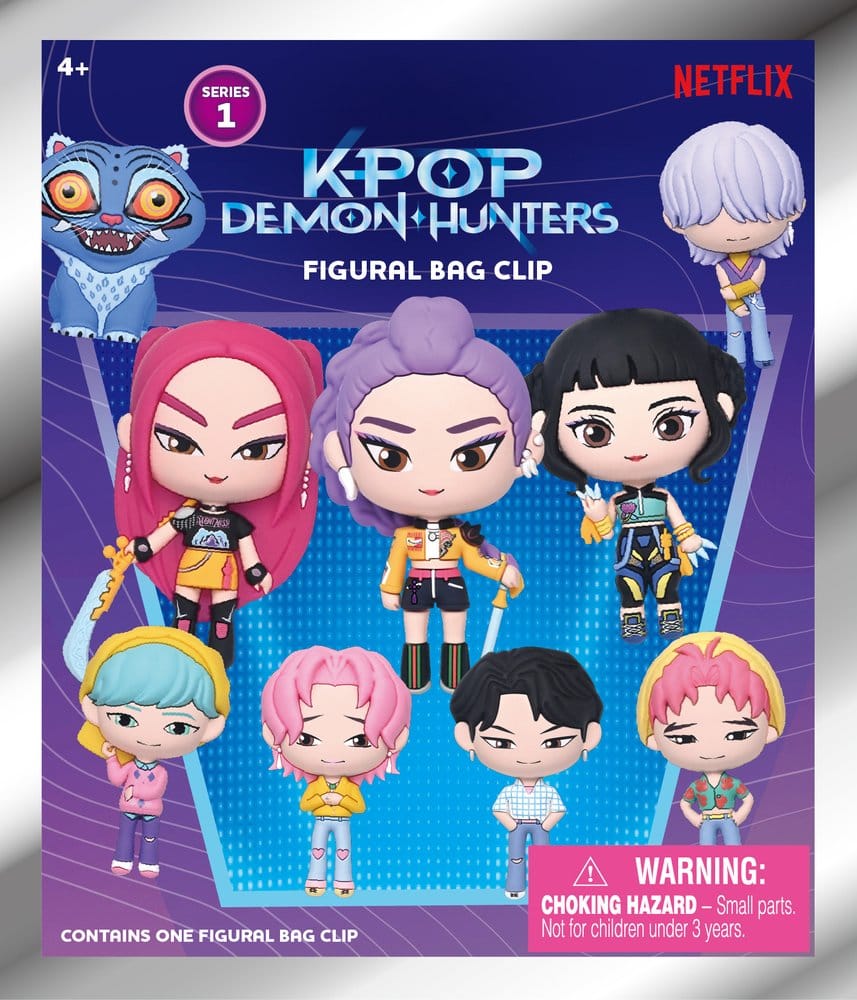 K-Pop Demon Hunter 3D PVC-Taschenanhänger Series 1