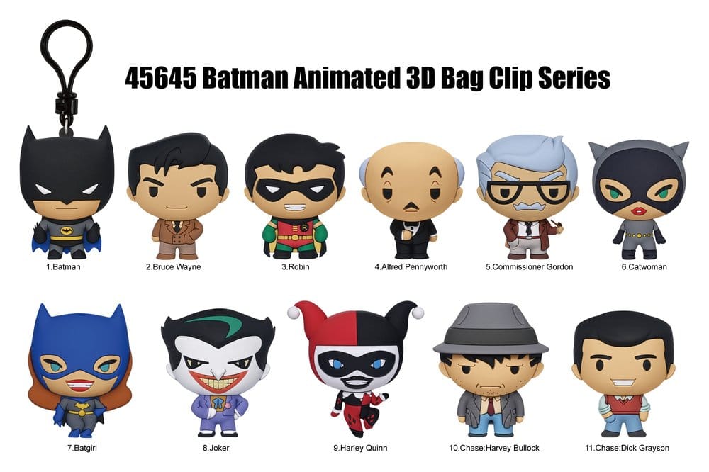 Batman 3D PVC-Taschenanhänger Series 1 (Blind Bag)