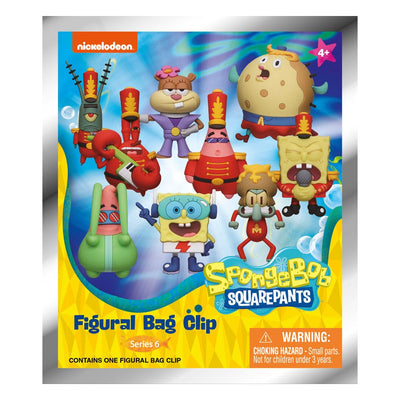 SpongeBob SquarePants 3D PVC Bag Clip Series 6