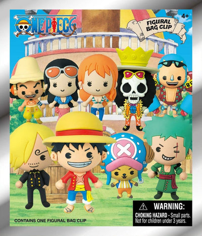 One Piece 3D PVC-Taschenanhänger Serie 1 (Blind Bag)