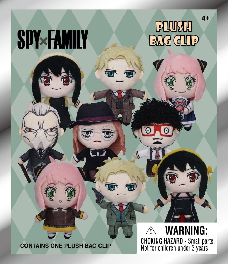 Spy x Family Plush Keychain Display (24)