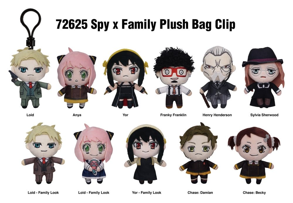 Spy x Family Plüsch-Taschenanhänger (Blind Bag)