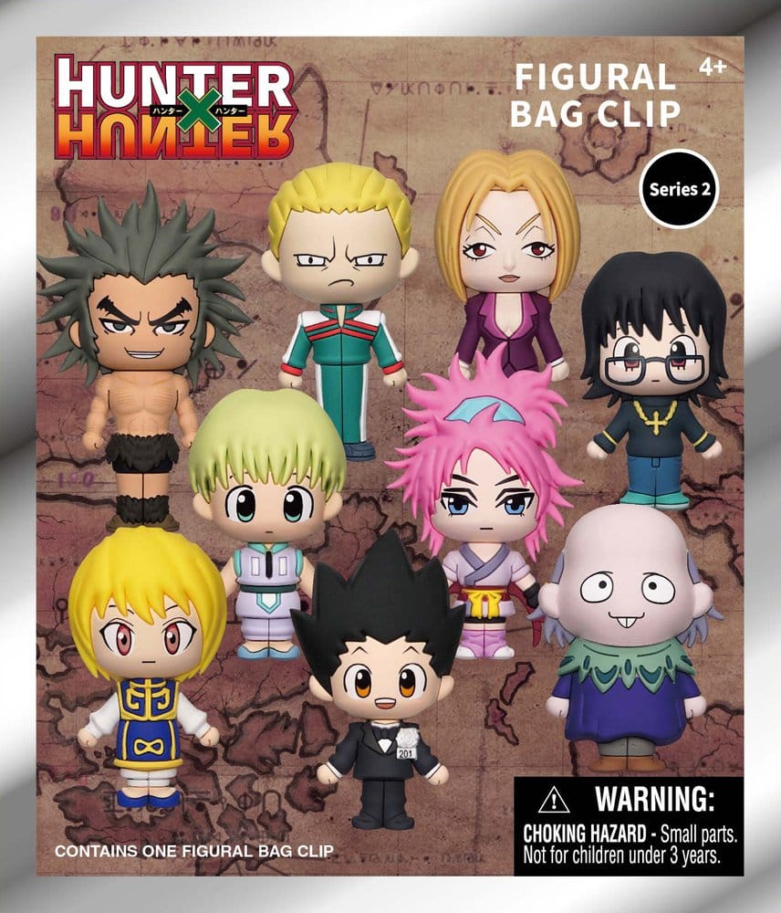 Hunter × Hunter 3D PVC-Taschenanhänger Series 2 (Blind Bag)