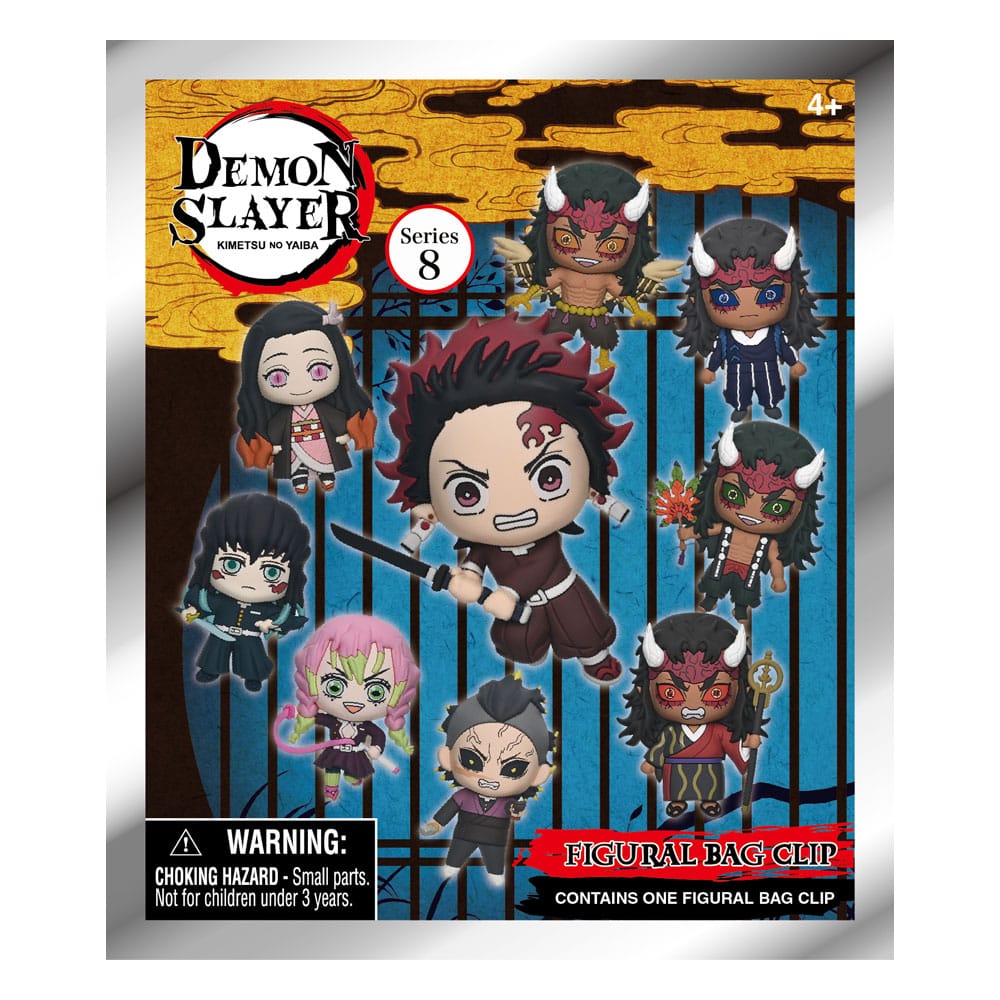 Demon Slayer Season 3 3D PVC-Taschenanhänger Serie 8 (Blind Bag)