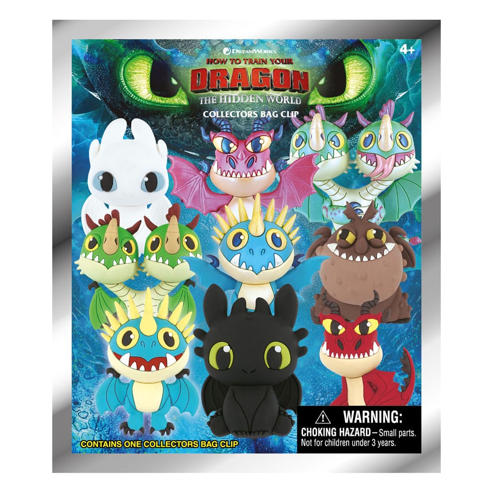 Drachenzähmen leicht gemacht 3D PVC-Taschenanhänger Series 1 (Blind Bag)