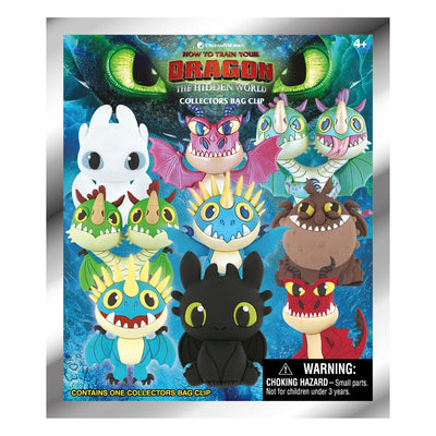 How to Train Your Dragon 3D PVC Bag Clip Series 1 (Blind Bag)