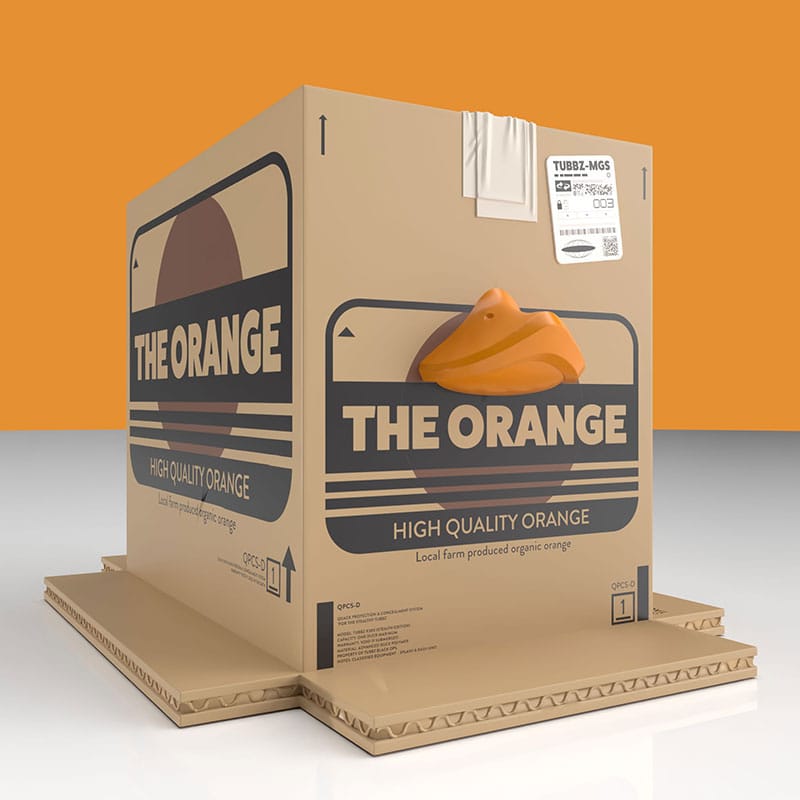Metal Gear Solid Tubbz PVC Figure: The Orange Box Boxed Edition, 10 cm