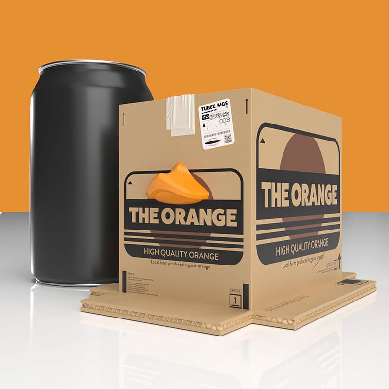 Metal Gear Solid Tubbz PVC Figure: The Orange Box Boxed Edition, 10 cm