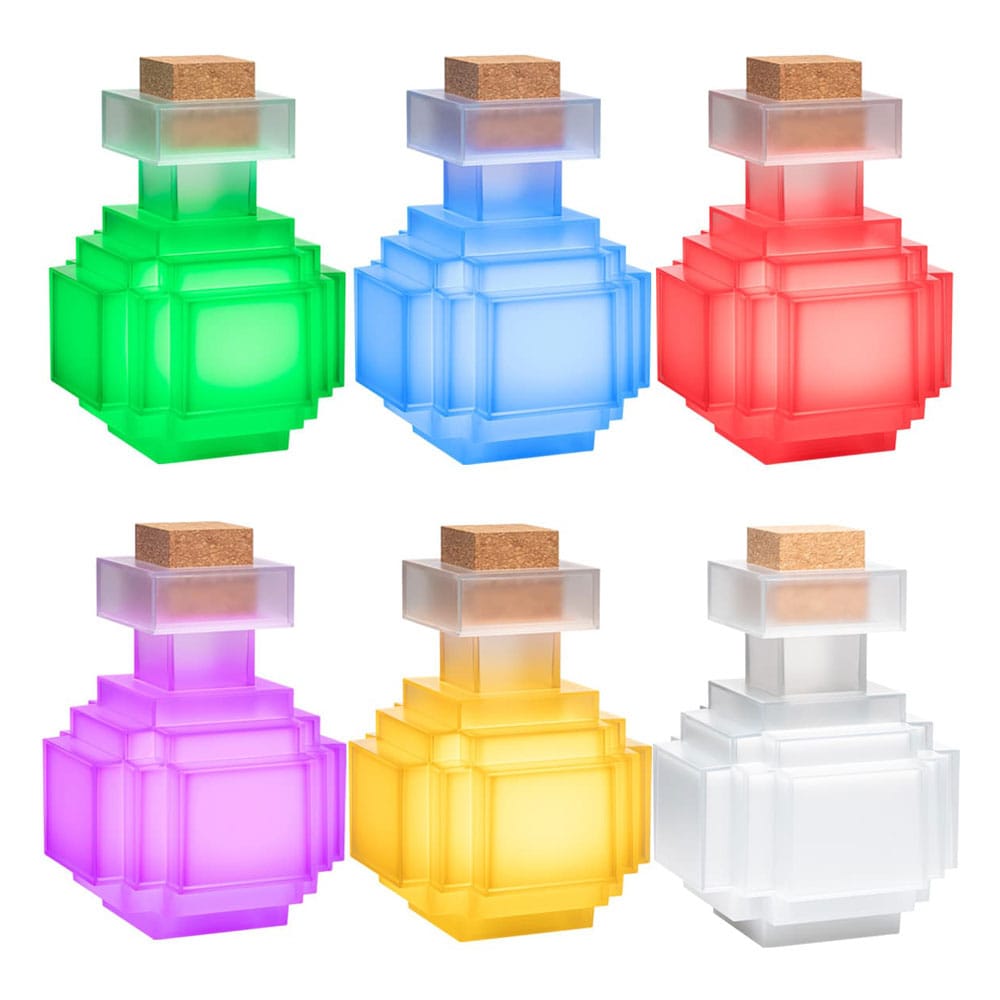 Minecraft Replica Illuminating Potion Bottle, 16 cm