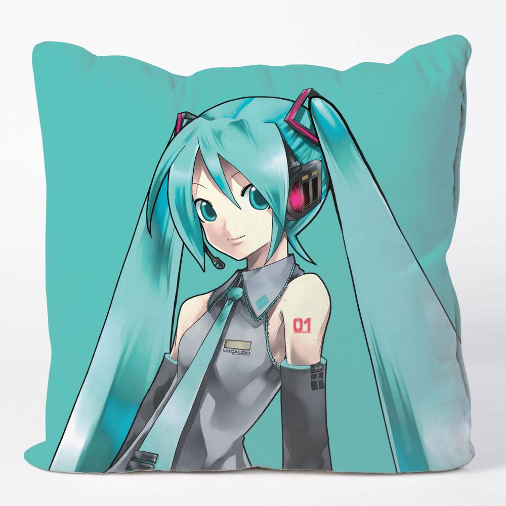 Vocaloid Kissenbezug Hatsune Miku 50 x 50 cm