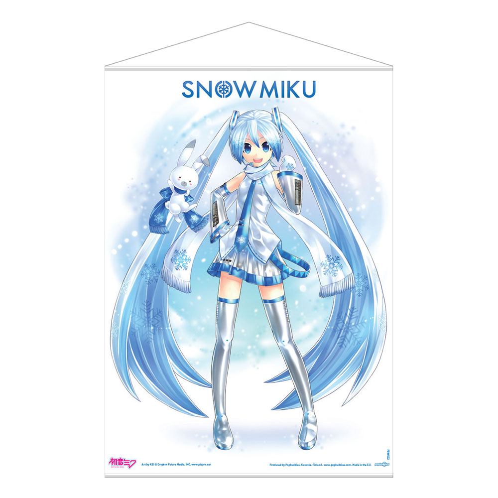 Hatsune Miku Wall Scroll Snow Miku 50 x 70 cm
