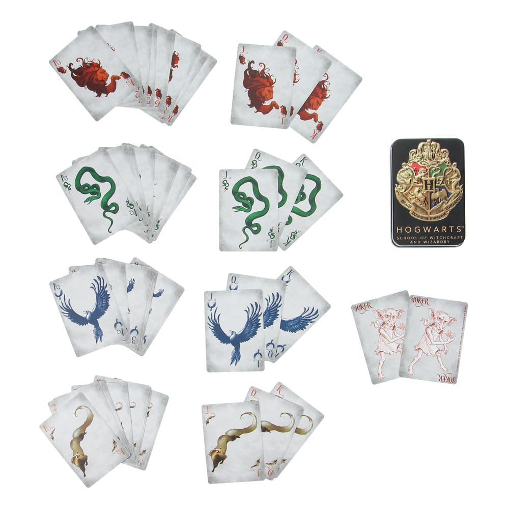 Harry Potter Spielkarten Hogwarts