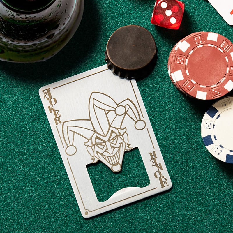 DC Comics Bottle Opener Joker Playing Card 8 cm  
