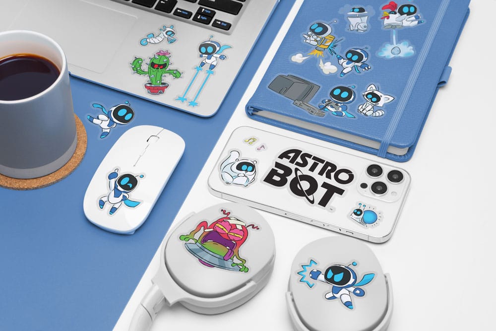 Astro Bot Gadget Sticker Set Astro Bot 