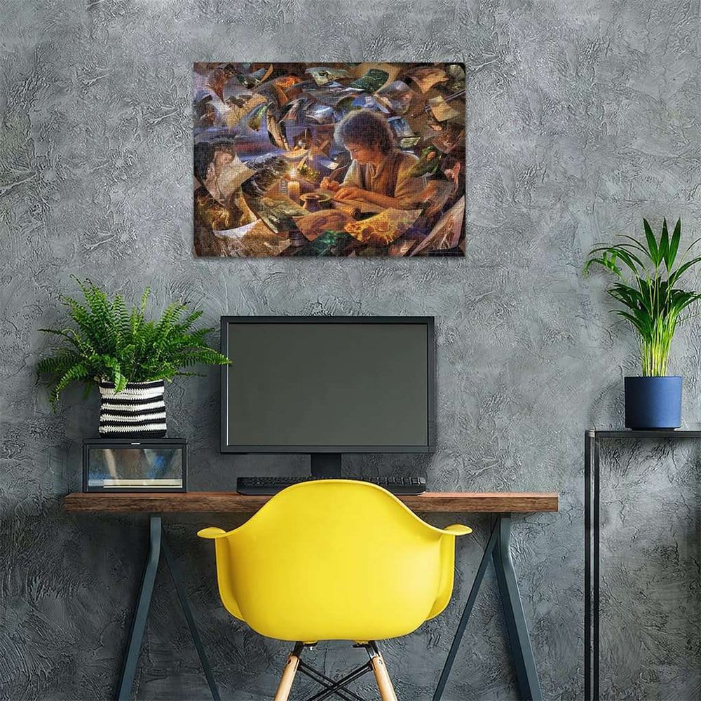 Der Herr der Ringe Puzzle Frodos Reise (.1000 Teile)