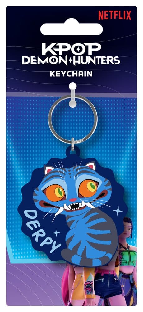 KPop Demon Hunters PVC Schlüsselanhänger Derpy Tiger