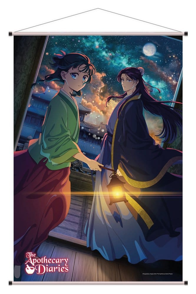 Die Tagebücher der Apothekerin – Wandrolle 02 Maomao & Jinshi (60 × 90 cm)
