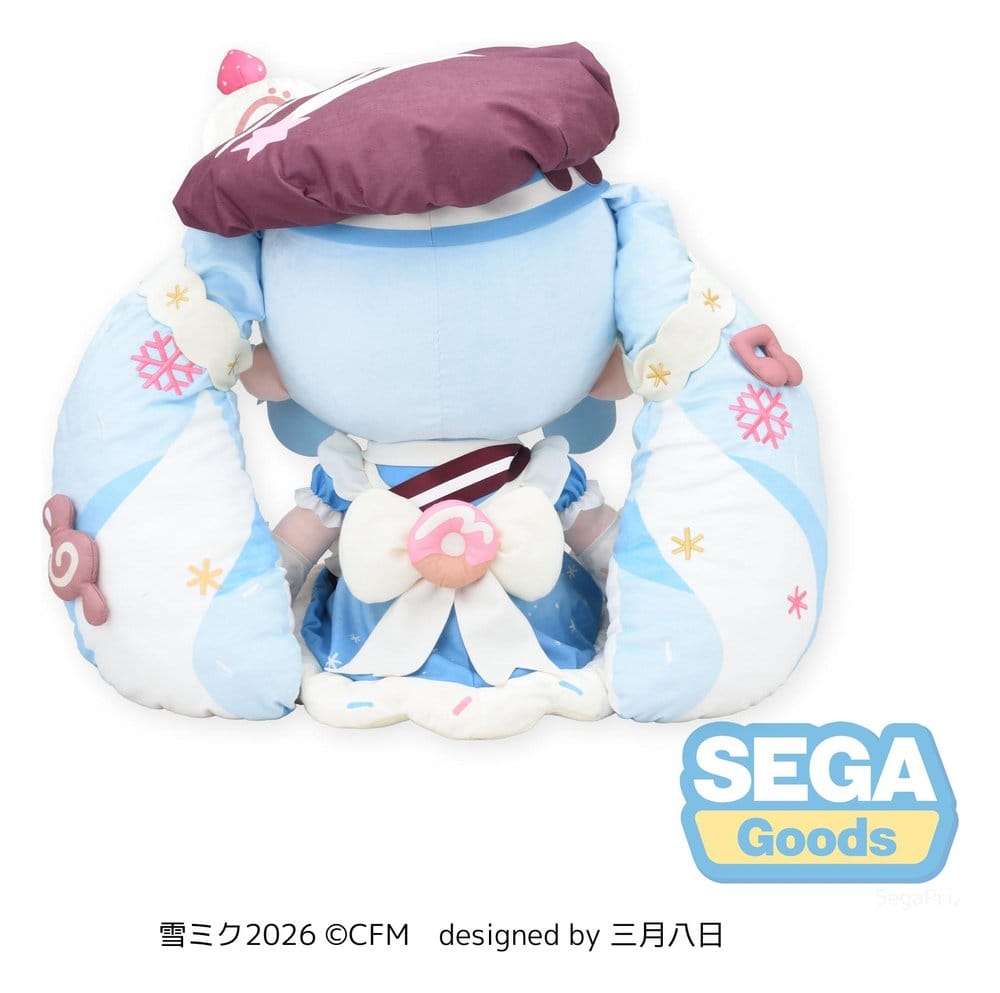 Character Vocal Series 01: Hatsune Miku Fuwa Petit Plush Doll Snow Miku 2026 Dodeka Jumbo 50 cm