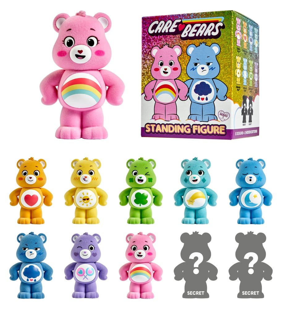 The Care Bears "Unlock the Magic" Flocked Figure, 8 cm (Blind Box)