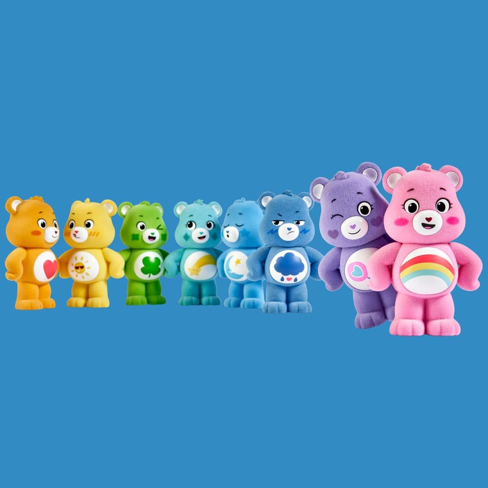 The Care Bears "Unlock the Magic" Flocked Figure, 8 cm (Blind Box)