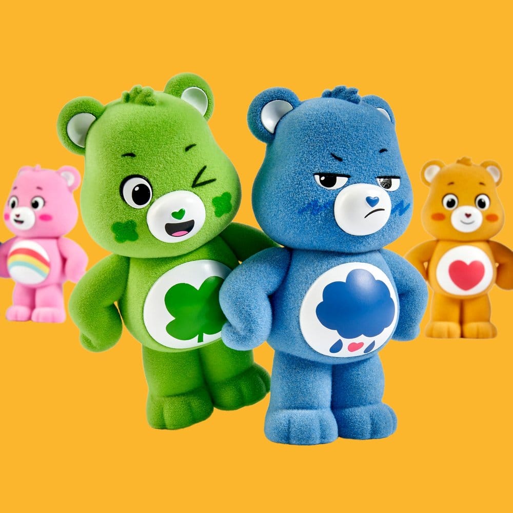 The Care Bears "Unlock the Magic" Flocked Figure, 8 cm (Blind Box)