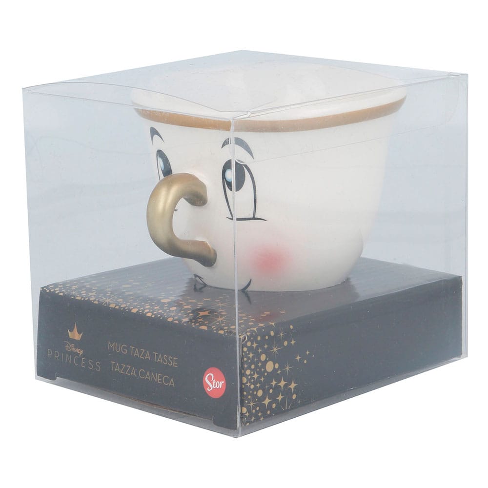 Die Schöne und das Biest 3D Tasse Chip