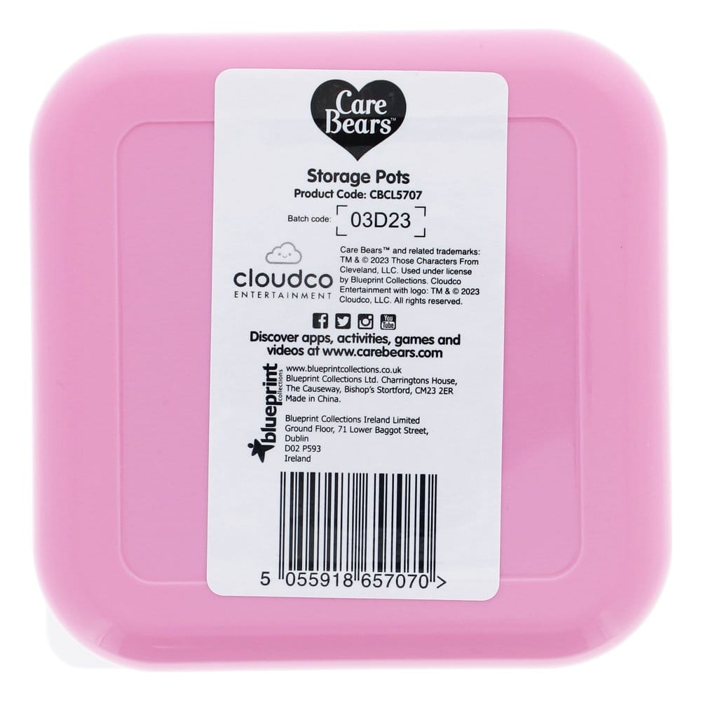 Glücksbärchis Snackbox 3er-Set