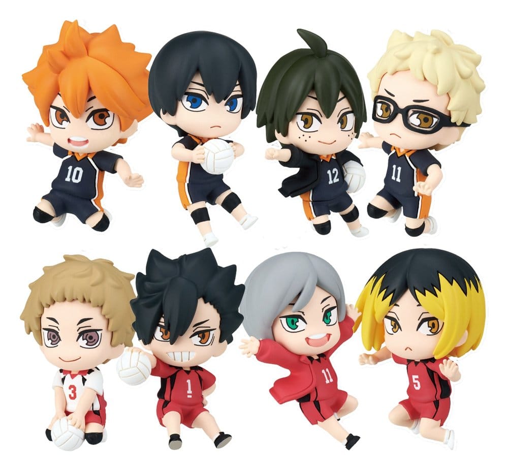 Haikyu!! Twinchees Dangler Minifiguren Defofig! 5 cm Blind Pack
