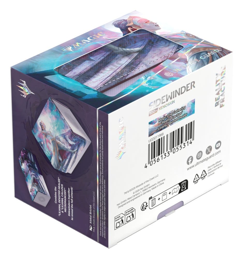 Ultimate Guard Sidewinder 100+ Xenoskin Magic: The Gathering "Reality Fracture" - Liliana, Devoted Healer
